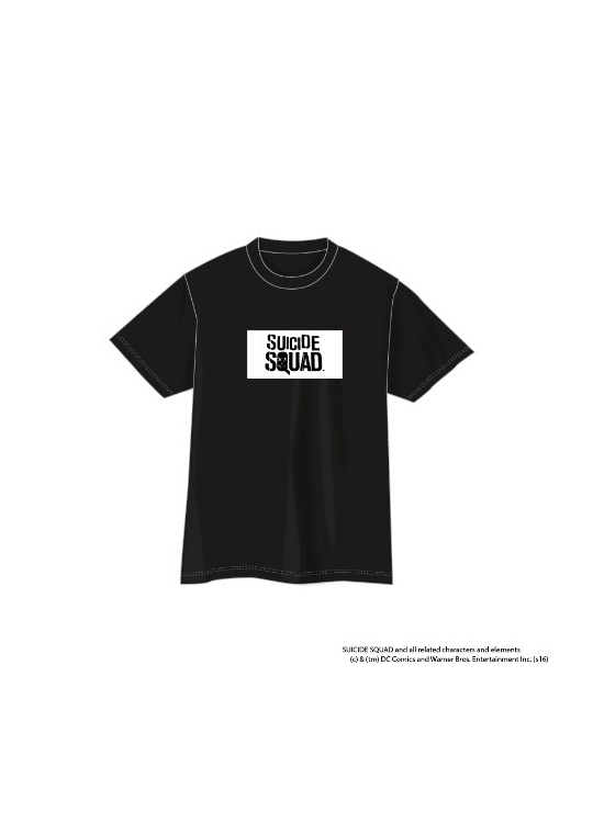SUICIDE SQUAD Tシャツ logo ブラック
