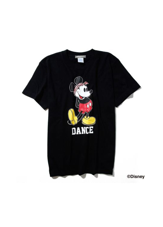 ダンスミッキーマウスTシャツ