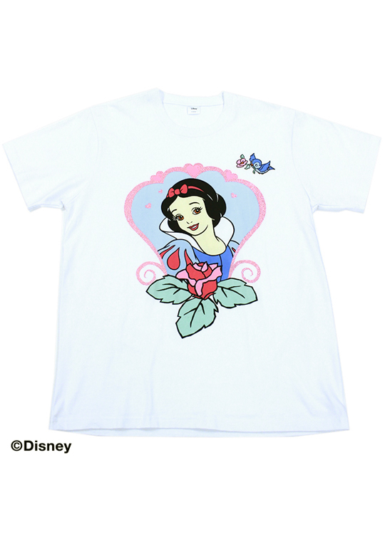 ラメ入りプリントＴシャツ