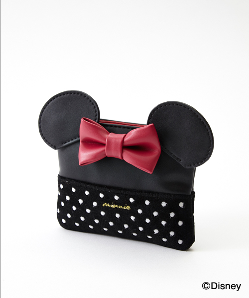 【MINNIE】Dot Tissue Pouch