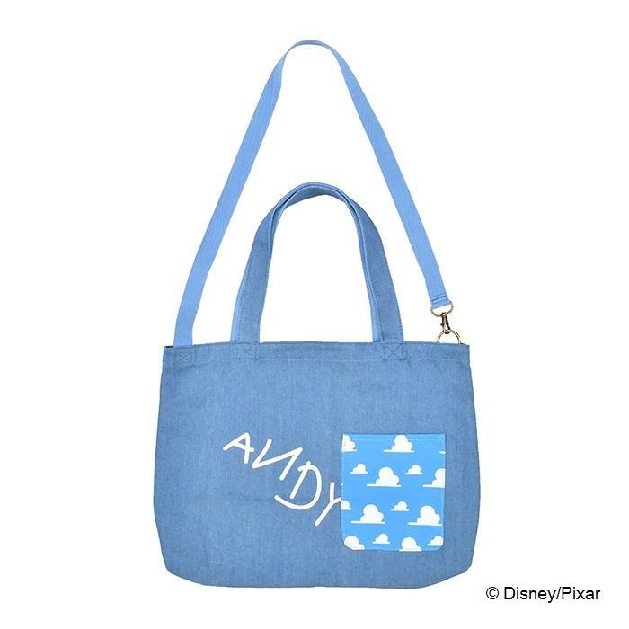 トイ・ストーリー　横型　アンディサイン　デニム
