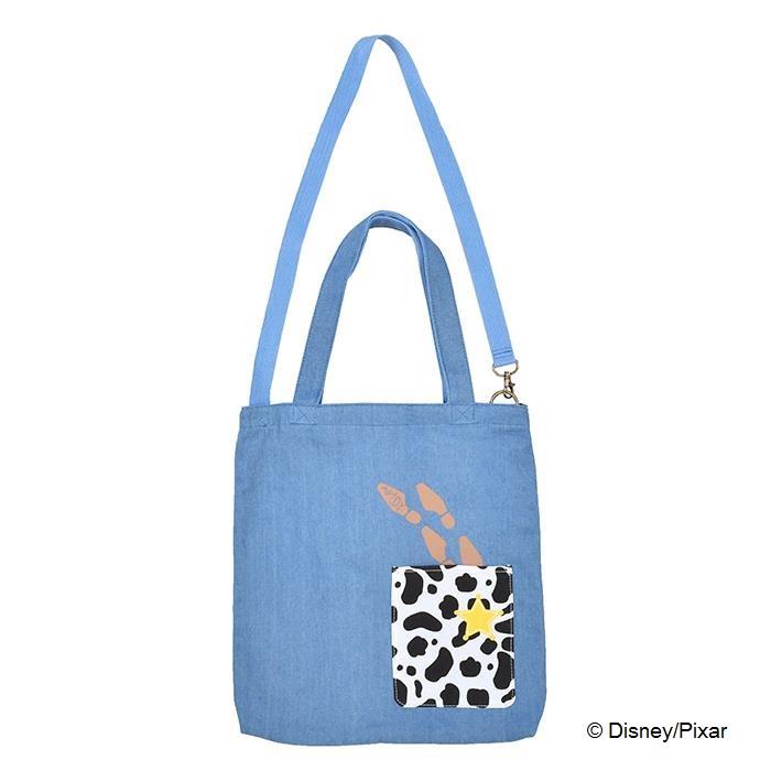 トイ・ストーリー　縦型　アンディ足跡　デニム