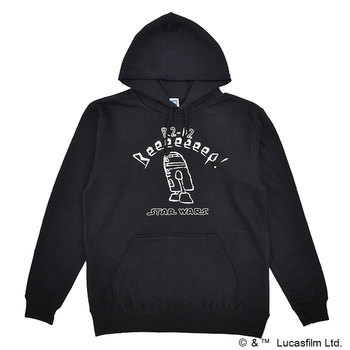 R2-D2パーカー　ブラック