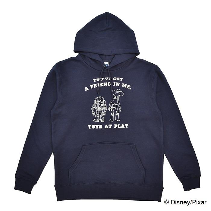 フード付きパーカー　トイ・ストーリー　ネイビー