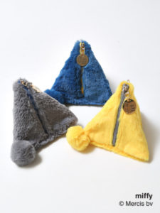 LOWELL Things「★miffyコラボ三角ポーチ」2