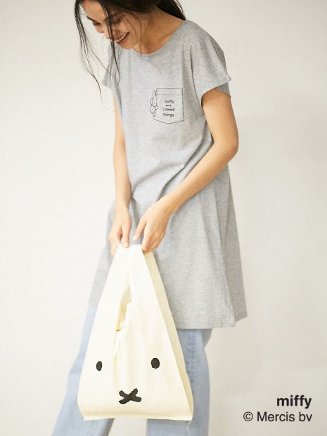 LOWELL Things「★miffyTシャツ+マルシェバッグセット」