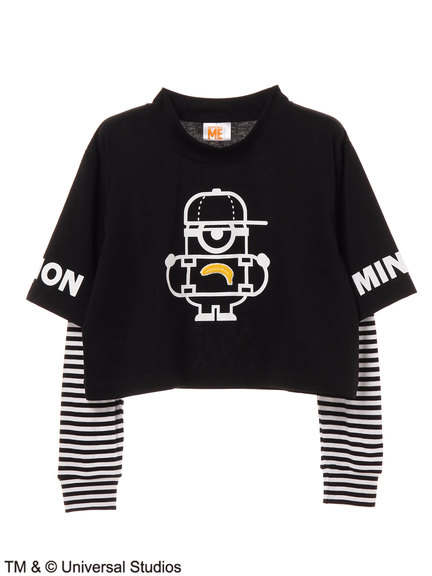 ミニオン FAKE長袖TEE2