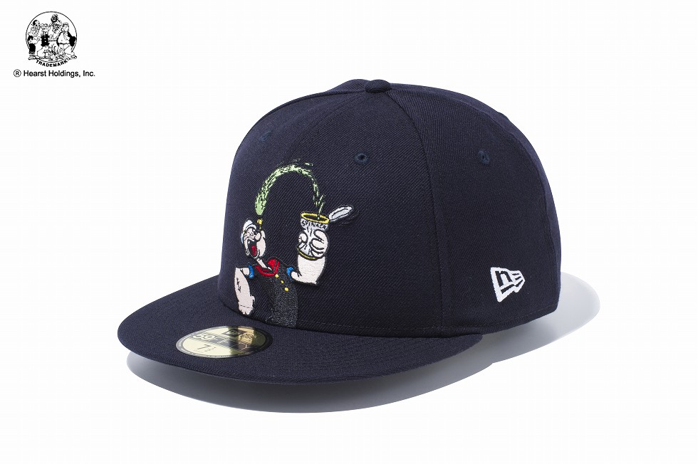 59FIFTY POPEYE(R) ポパイ(R) スピナッチ ネイビー01