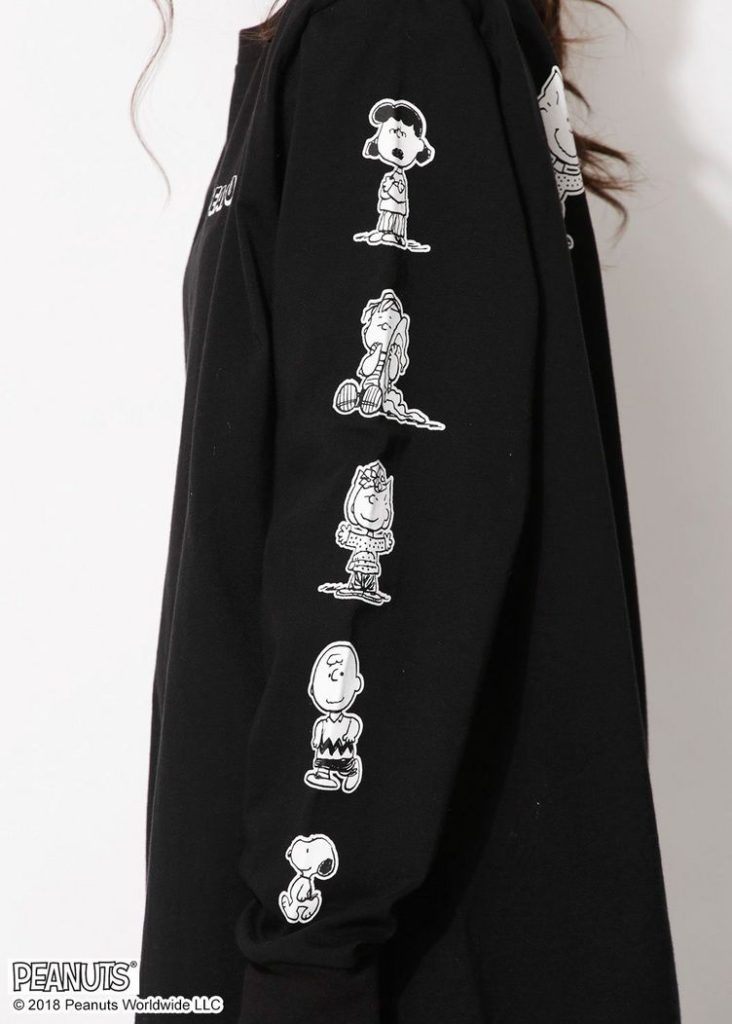 スヌーピー袖２