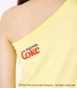COCA-COLA BY SLY ONE SLEEVE T/SH５