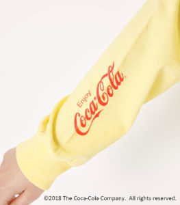 COCA-COLA BY SLY ONE SLEEVE T/SH６