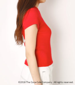 COCA-COLA BY SLY MINI TOPS後ろ