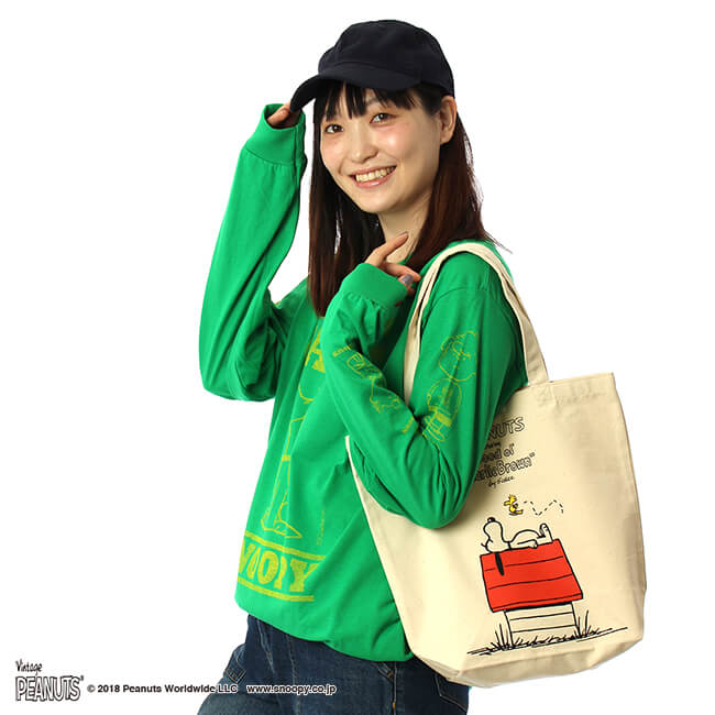 【PEANUTS】スヌーピー トートバッグ