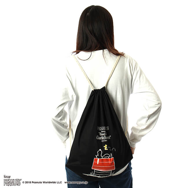 【PEANUTS】スヌーピー ナップサック