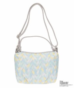 【PEANUTS】【2WAY】ショルダーミニバッグ　ライトブルー