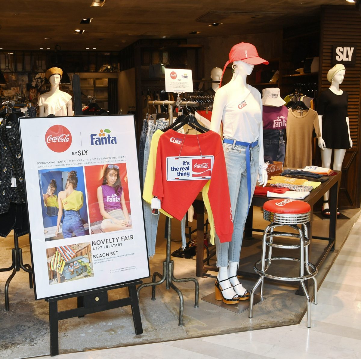 SLY「コカ・コーラ／ファンタ」アイテム