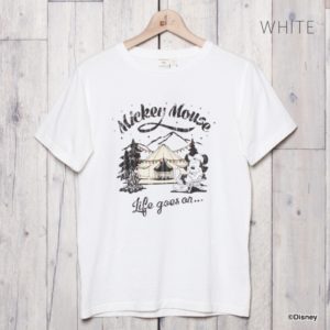 MICKEY キャンププリントTシャツ２