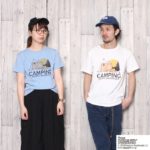SNOOPYキャンププリントTシャツ