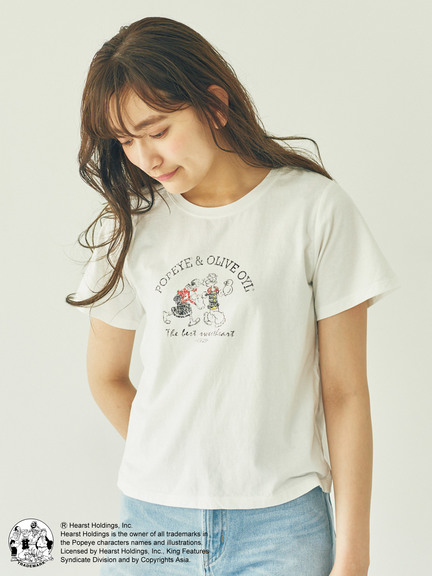 Popeye/earthTシャツ