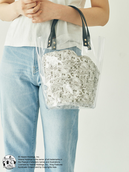 Popeye/earthクリアバッグ