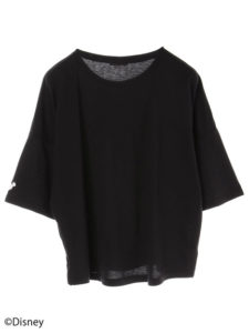 Mickey/earthタイポTシャツ４