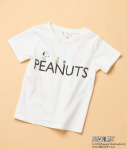 ロゴ&刺繍Tシャツ３