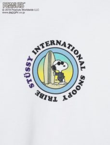Peanuts Circular Surf Tee７