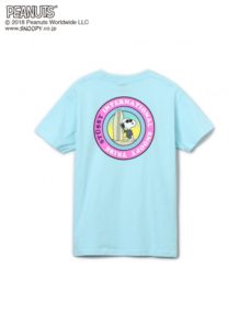 Peanuts Circular Surf Tee３