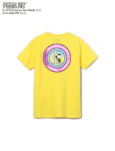 Peanuts Circular Surf Tee５