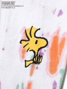 Peanuts Tie Dye L/SL Tee３