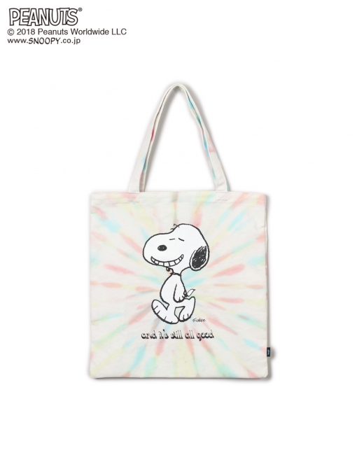 Peanuts Tie Dye Tote Bag