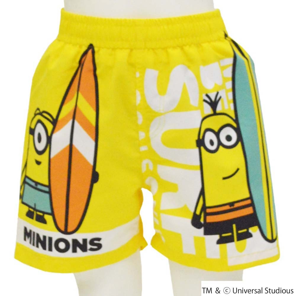 ミニオン　サーフパンツ　イエロー