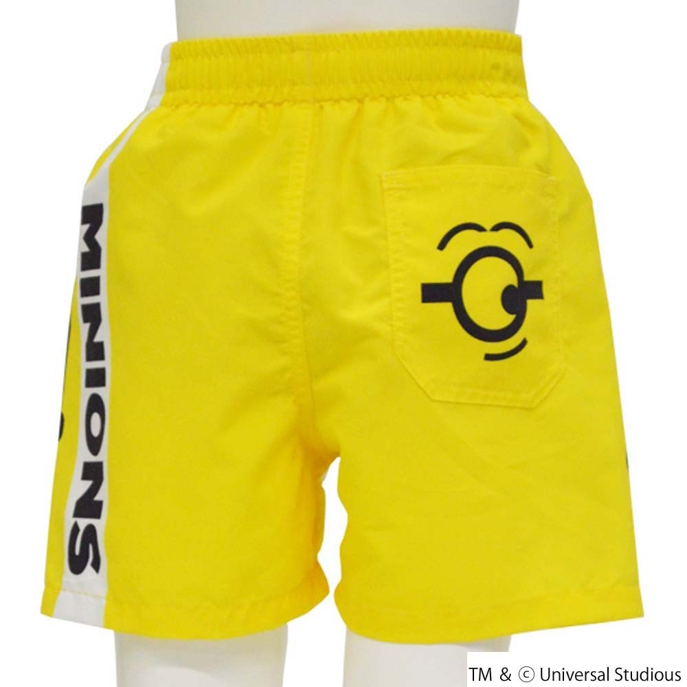 ミニオン　サーフパンツ　イエロー　バック