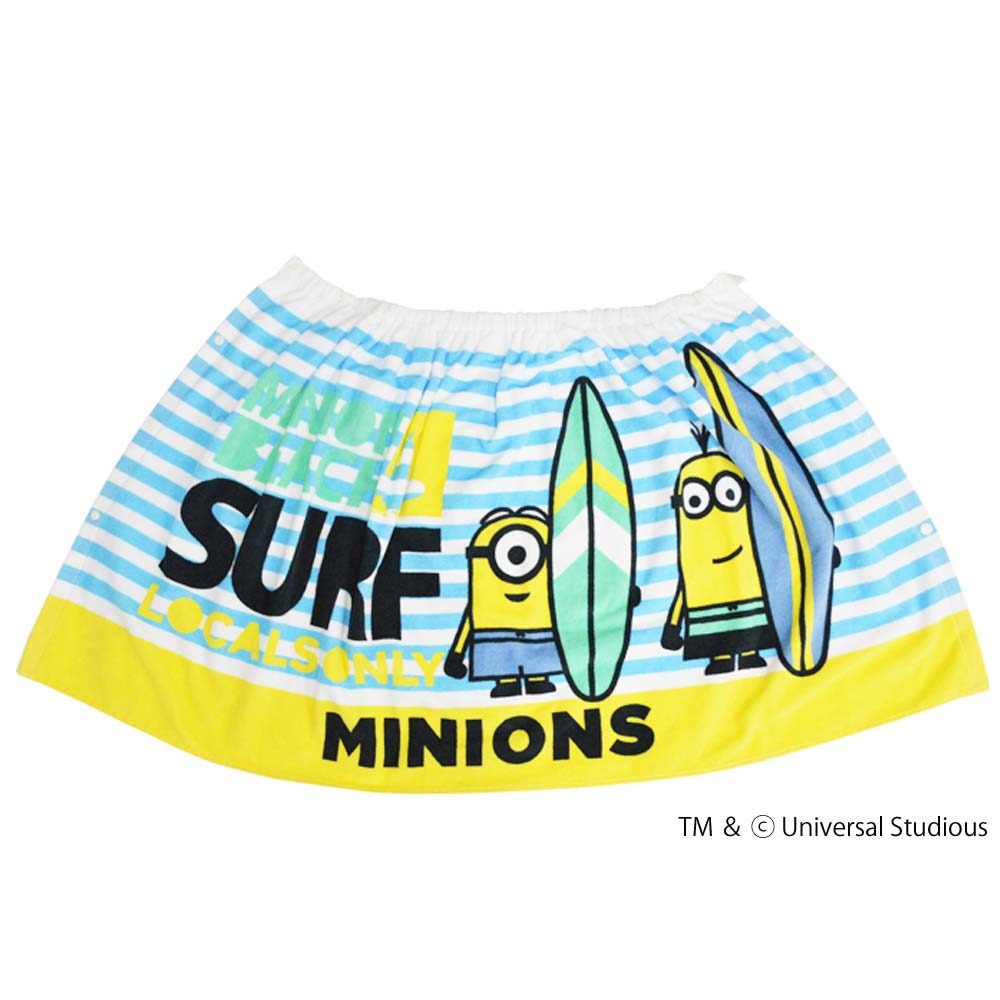 ミニオン　巻タオル　ラップタオル