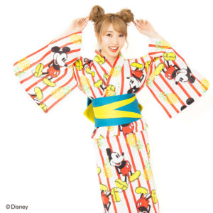 ミッキー浴衣