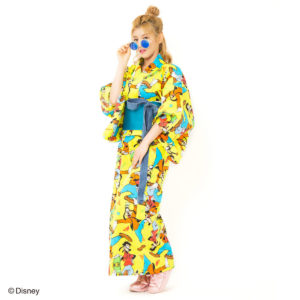 浴衣　コーディネート例11