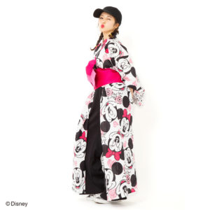 浴衣　コーディネート例4