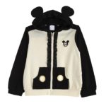 （キッズ）ミッキー 耳付きｐｔパーカー