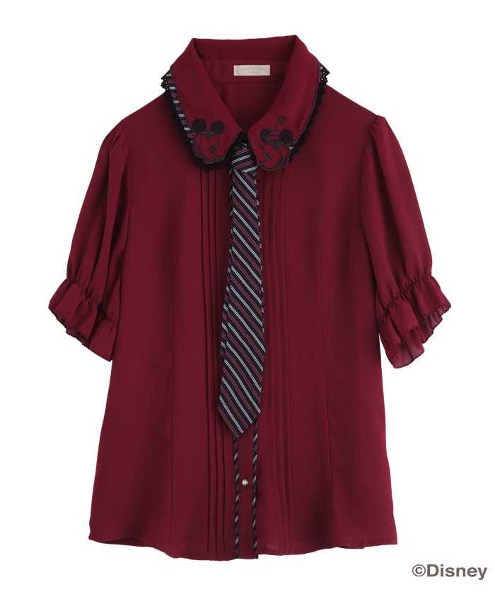 ミッキー&ミニー 刺繍ブラウス3