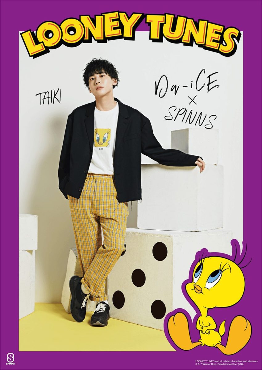 工藤大輝×トゥイーティー×SPINNSコラボTシャツ