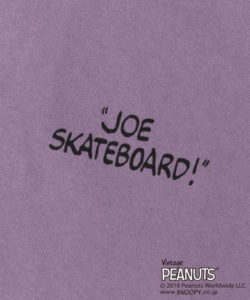 スヌーピーバックプリントTシャツ(5分袖)５