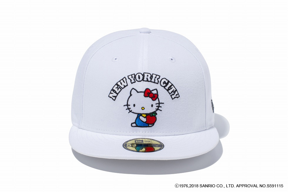 59FIFTY ハローキティ NEW YORK CITY ホワイト2