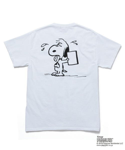 PEANUTS x bonjour records Pocket Tee2