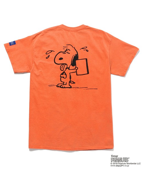 PEANUTS x bonjour records Pocket Tee