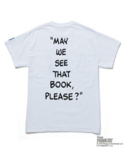 PEANUTS x bonjour records 'MAY WE SEE THAT BOOK, PLEASE' TEE３