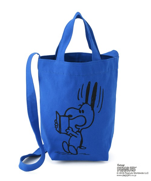 PEANUTS x bonjour records 'AUGH!' BOOK TOTE BAG