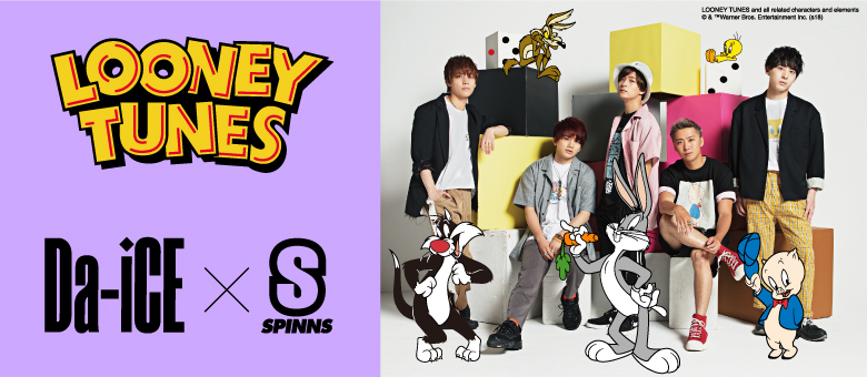 Da-iCE×LOONEY TUNES×SPINNS