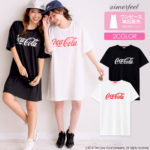ビッグシルエットが今年風！「コカ・コーラ」のTシャツワンピース