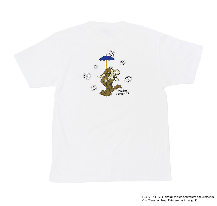 岩岡徹×ワイリー・コヨーテ×SPINNSコラボTシャツ2