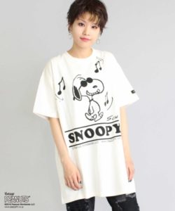 SNOOPYルーズTワンピ２